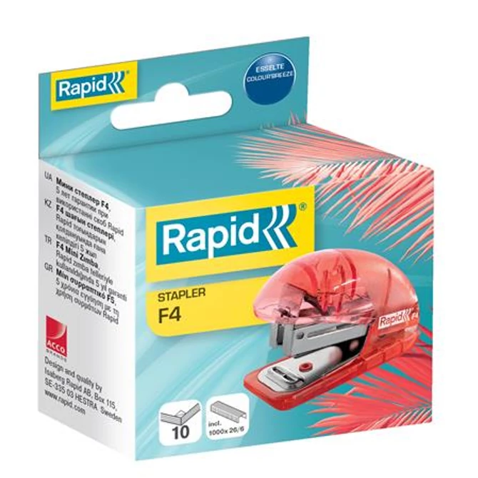 Rapid ColourBreeze mini tűzőgép korall