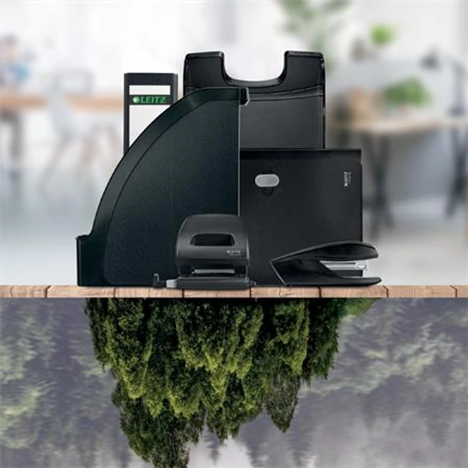 Leitz Recycle NeXXt lyukasztó 30 lap fekete