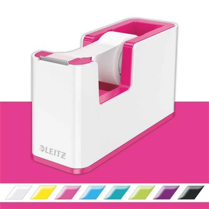Ragasztószalag-adagoló, asztali, feltöltött, LEITZ 