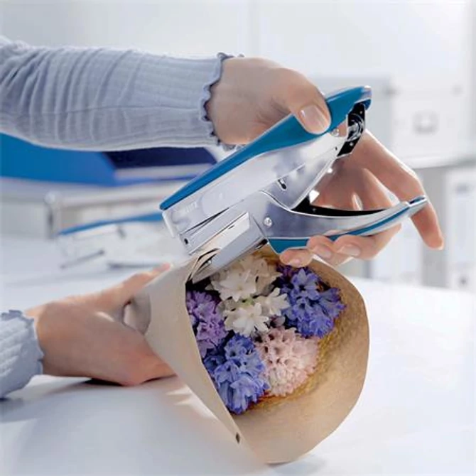 Tűzőgép, kézi, 24/6, 26/6, 30 lap, LEITZ 