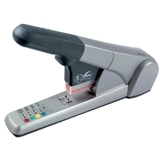 Tűzőgép, nagyteljesítményű, 80 lap, LEITZ 