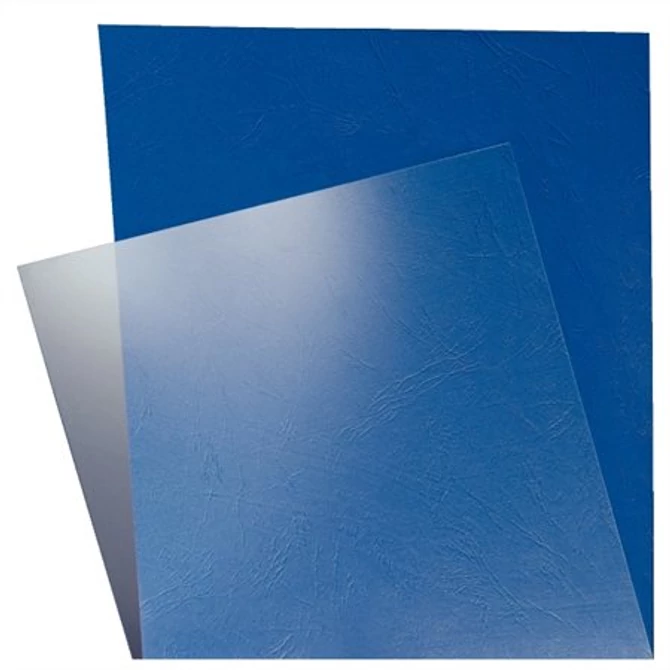 Előlap, A4, 150mikron, LEITZ, áttetsző, 100db/cs