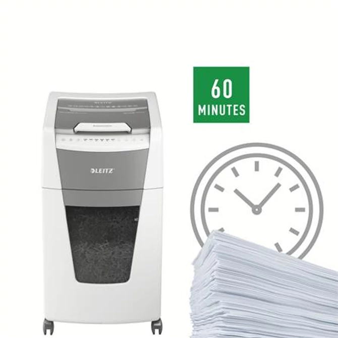 Iratmegsemmisítő, konfetti, 300 lap, LEITZ 