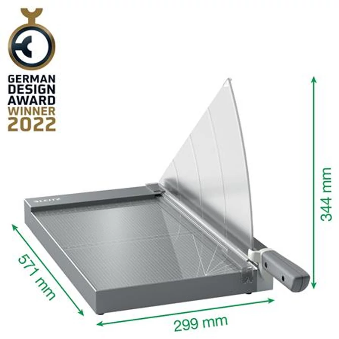 Vágógép, karos, A4+, 25 lap, LEITZ 