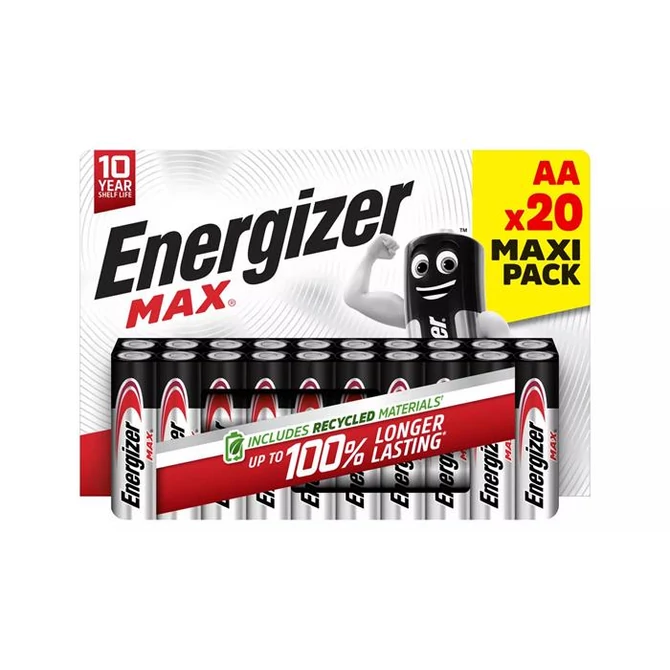 Elem, AA ceruza, 20 db, ENERGIZER 