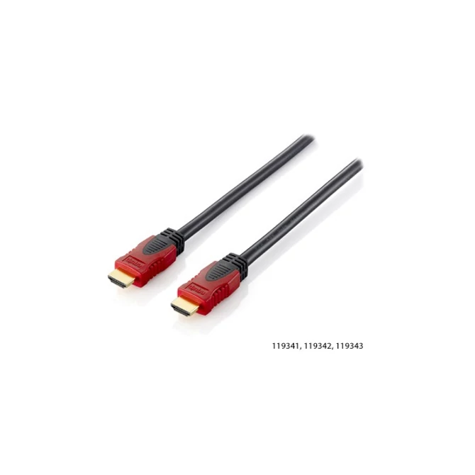 HDMI kábel, aranyozott, 3 m, EQUIP