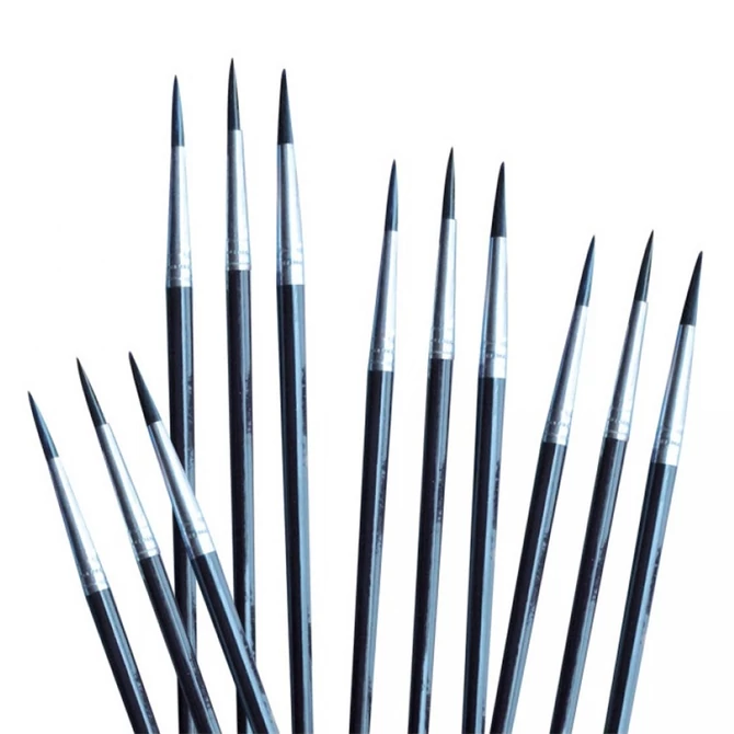 Ecset 6-os festett fa nyéllel Educa