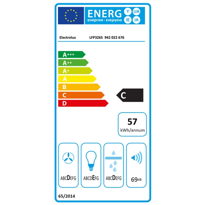 Electrolux LFP326S teleszkópos páraelszívó