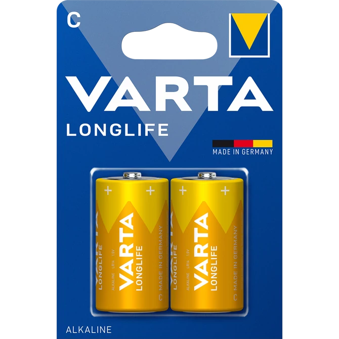 Elem, C baby, 2 db, VARTA "Longlife"