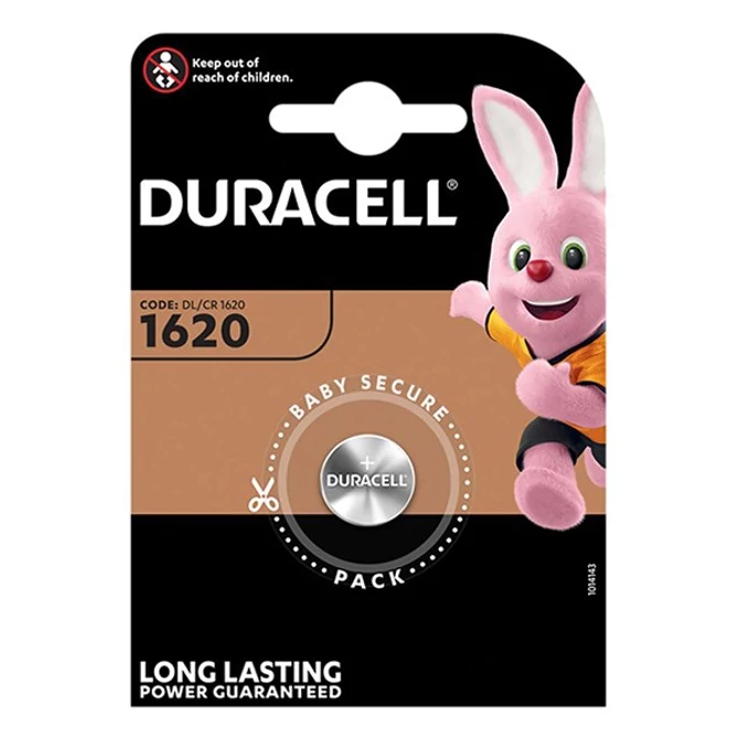 Gombelem DURACELL DL1620 1-es