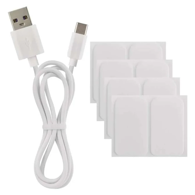 Emos GoSmart Hexagon fehér, 6 részből álló, RGBIC dimmelhető, WiFi LED asztali lámpa