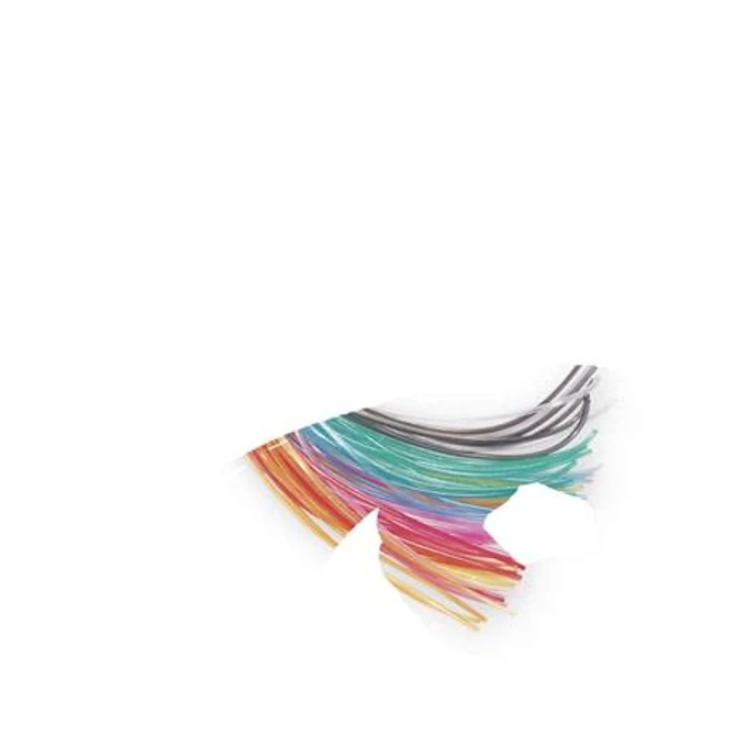 Színes damil, 100 cm, FOLIA 