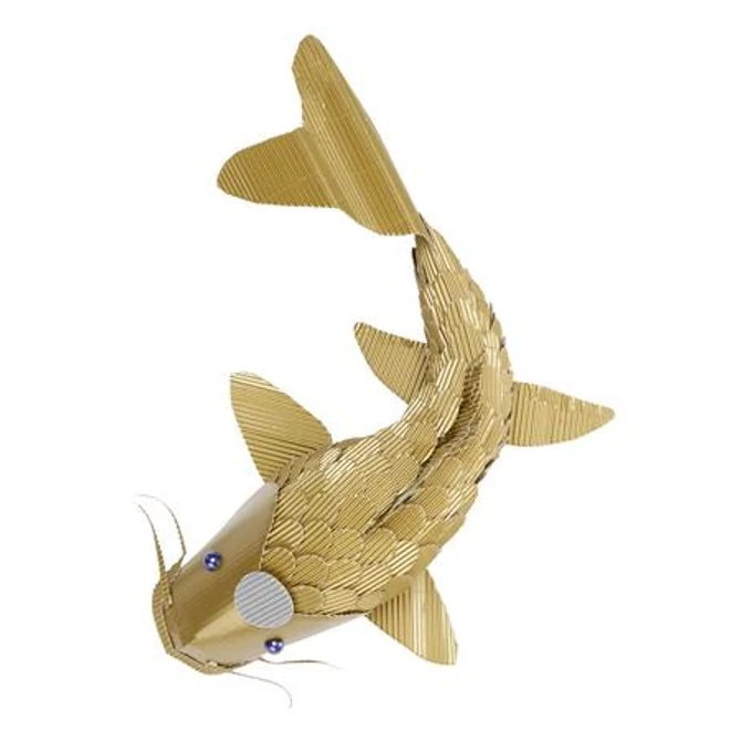 Hullámkarton, 25x35 cm, 10 lap, FOLIA, arany és ezüst vegyes színek