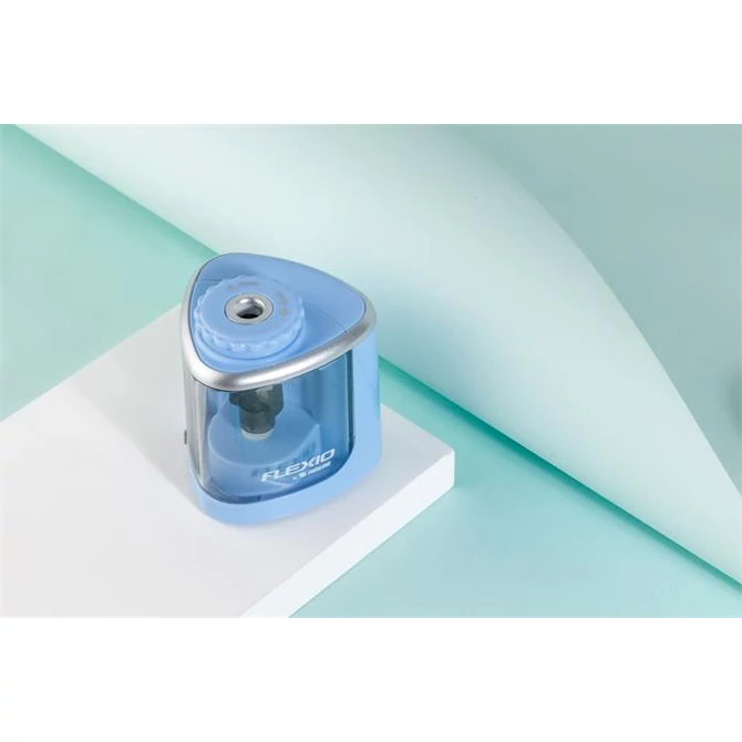 Hegyező, elemes, asztali, FLEXOFFICE 