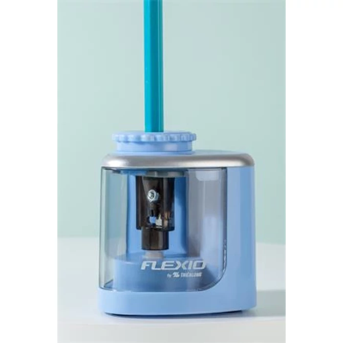 Hegyező, elemes, asztali, FLEXOFFICE 