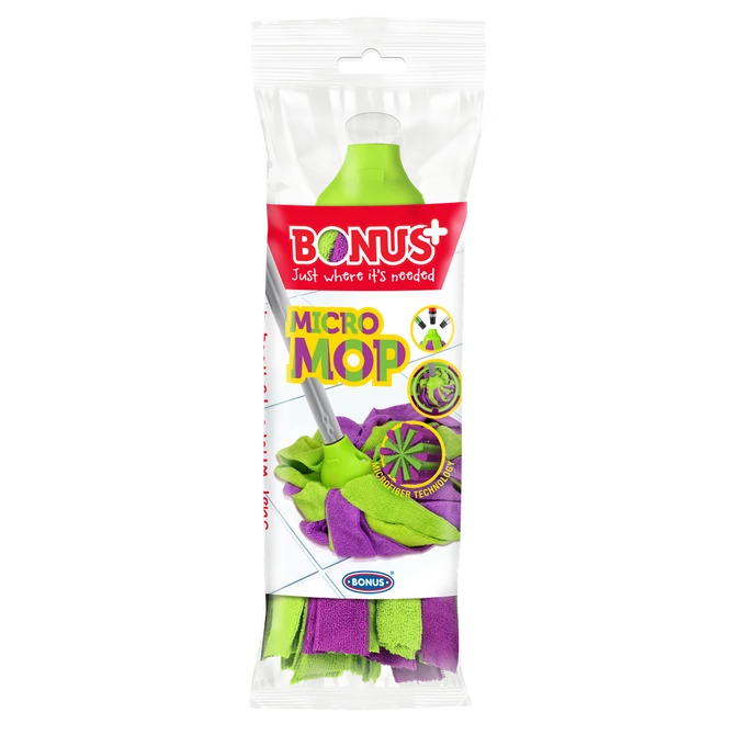 Gyorsfelmosó utántöltő fej, mikroszállal BONUS 