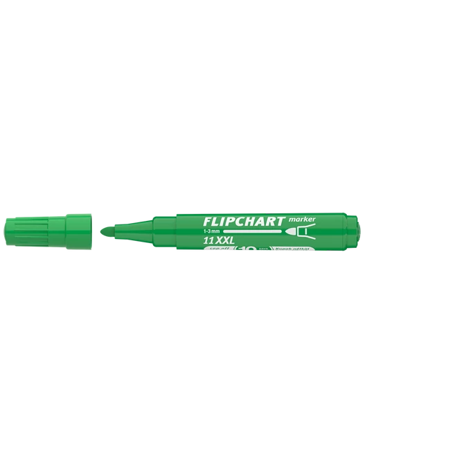 Flipchart marker, 1-3 mm, kúpos, ICO 