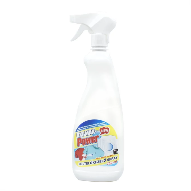 Folteltávolító/foltkezelő folyadék 750 ml. szórófejes, Oxi Max Power