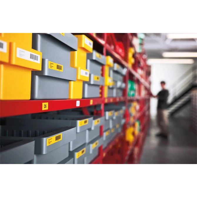 Feliratozógép szalag, vinil, 12 mm x 5,5 m, DYMO 