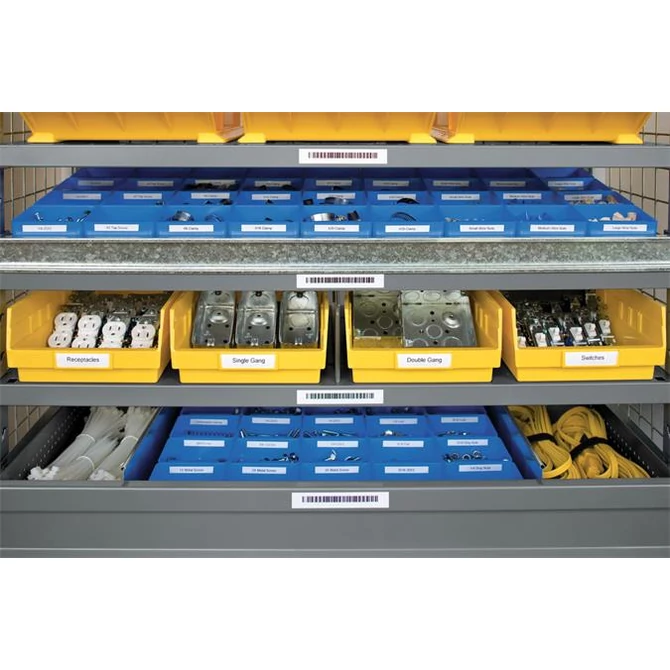 Feliratozógép szalag, vinil, 12 mm x 5,5 m, DYMO 