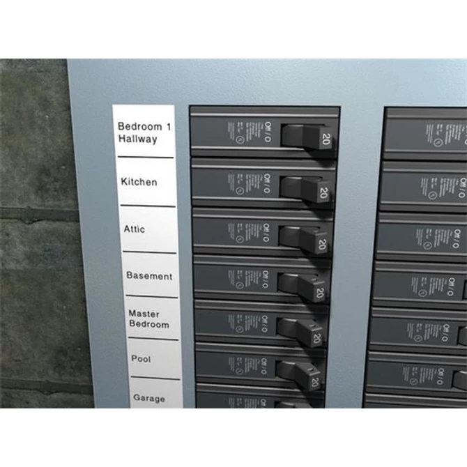 Feliratozógép szalag, vinil, 19 mm x 5,5 m, DYMO 