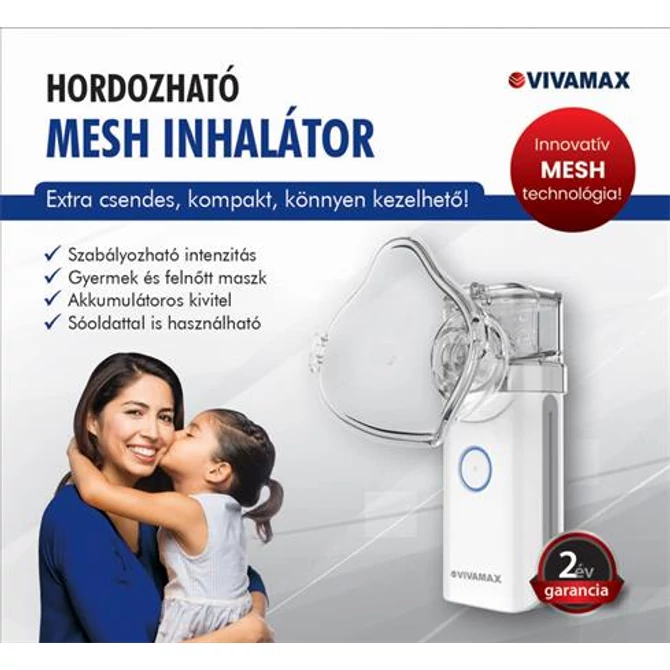Hordozható MESH inhalátor
