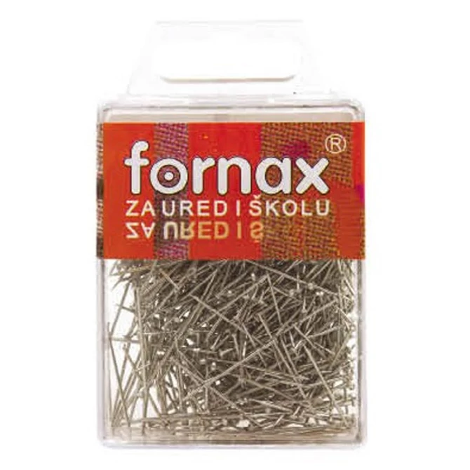 Gombostű BC-489 színes fejjel műanyag dobozban Fornax