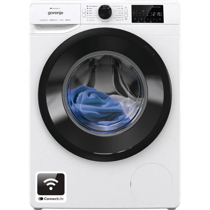 Gorenje WPNEI72A1SWIFI fehér, elöltöltős, max.1200ford., 7 kg, mosógép