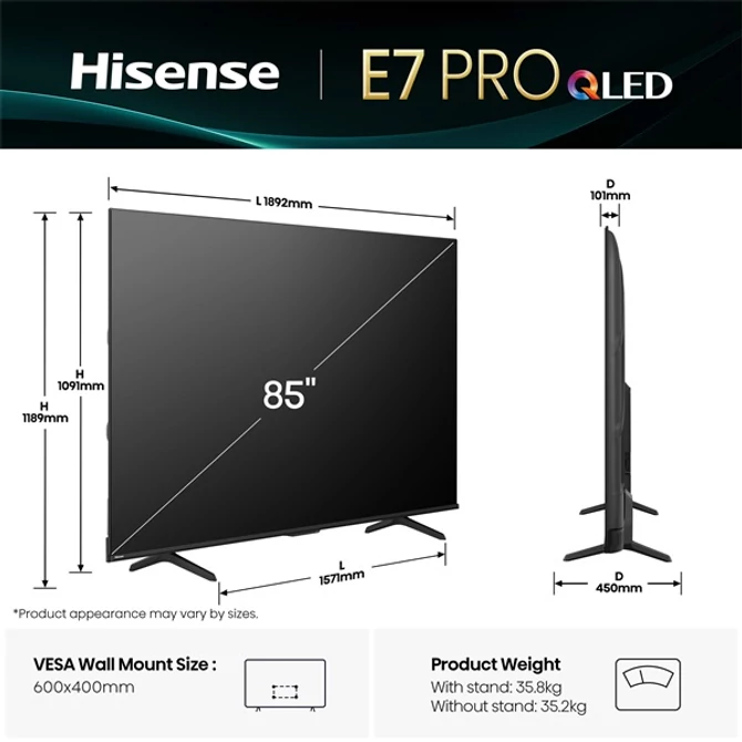 Hisense 85