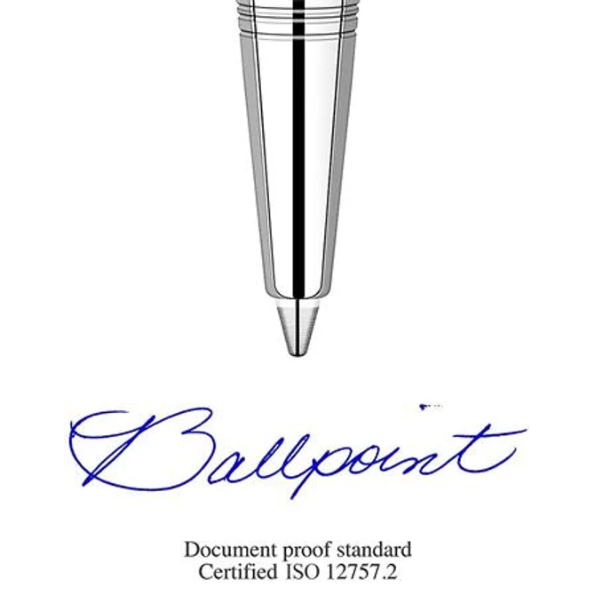 Golyóstoll, 0,7 mm, nyomógombos, arany színű klip, arany tolltest, PARKER, 
