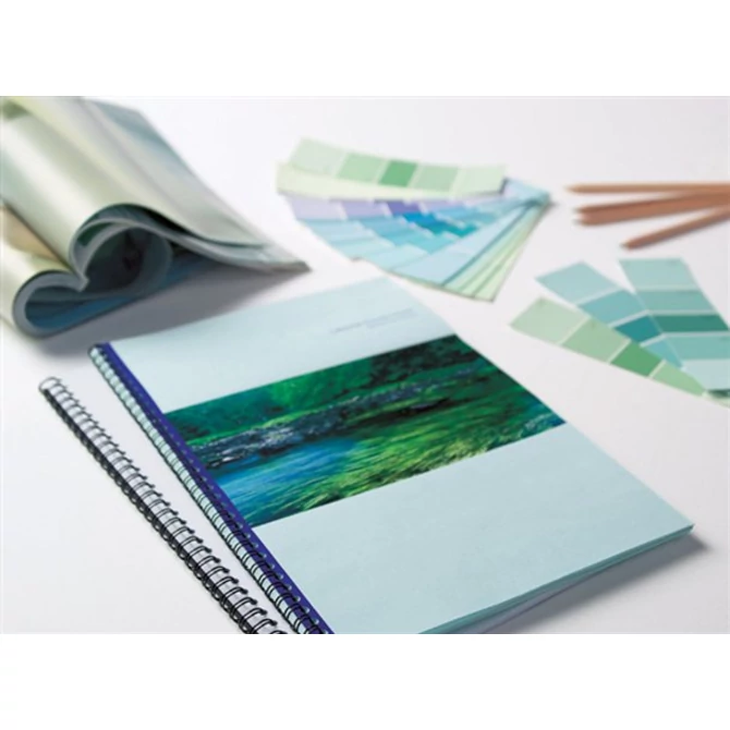 Spirál, fém, 3:1, 10mm, 51-80lap, FELLOWES, fekete, 100db/doboz