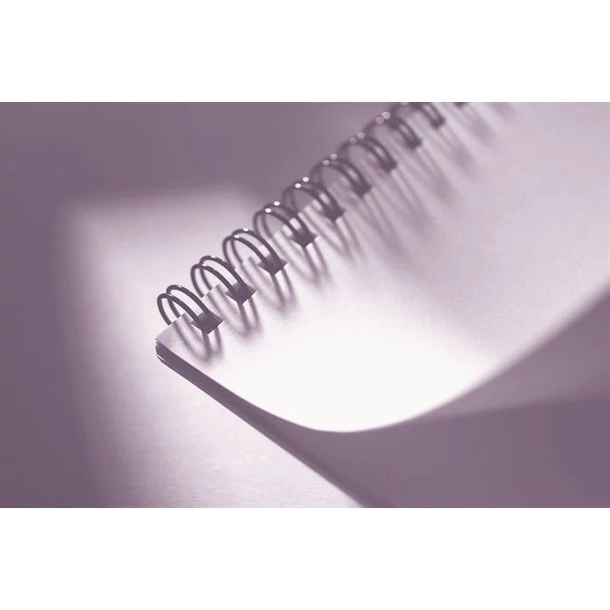 Spirál, fém, 3:1, 10mm, 51-80lap, FELLOWES, fekete, 100db/doboz