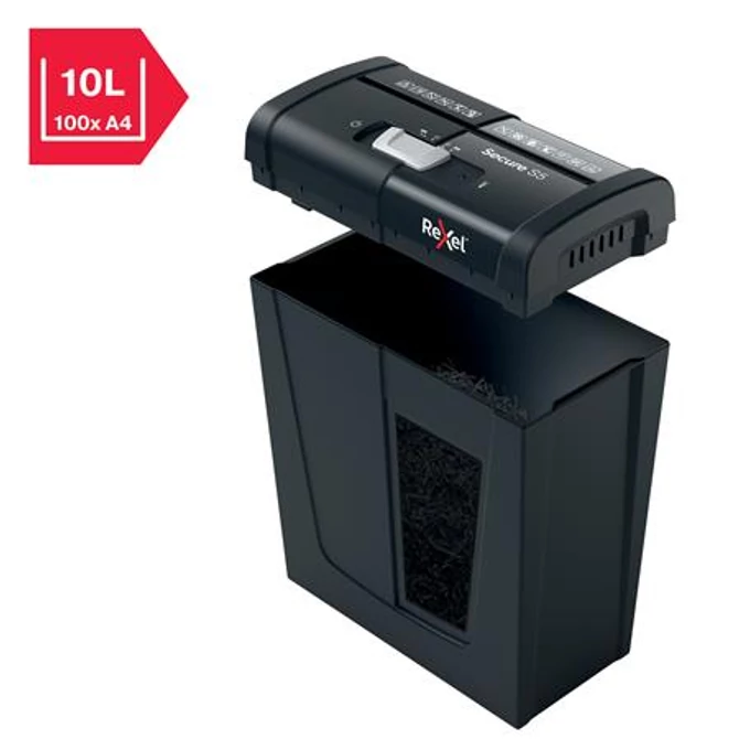 Iratmegsemmisítő, csík, 5 lap, REXEL, 