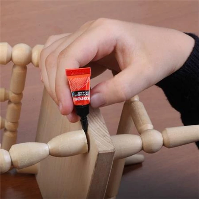 Pillanatragasztó gél, 3x1 g, KORES 