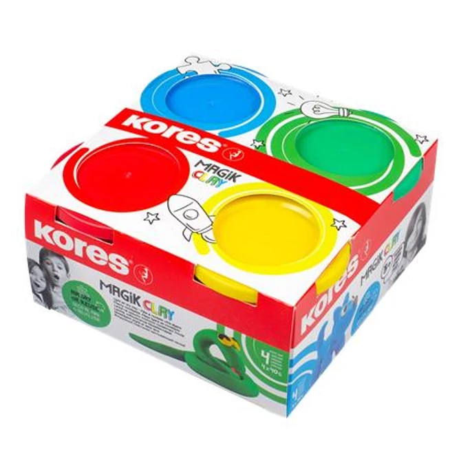 Gyurma 160g levegőre száradó 4 szín KORES 