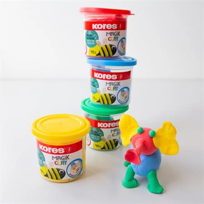 Gyurma 160g levegőre száradó 4 szín KORES 