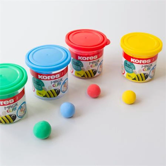 Gyurma 160g levegőre száradó 4 szín KORES 