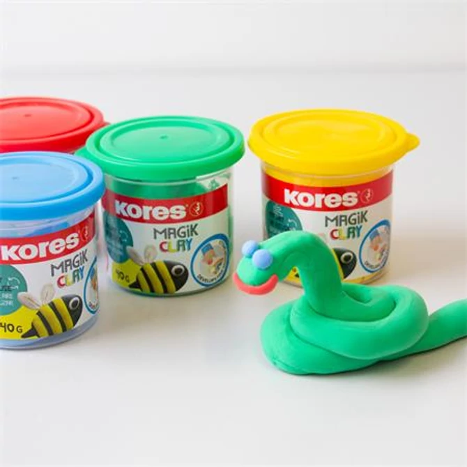 Gyurma 160g levegőre száradó 4 szín KORES 