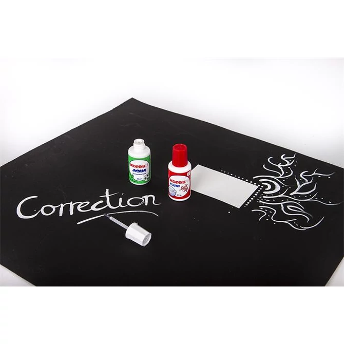 Hibajavító folyadék, oldószeres, 20 ml, KORES 