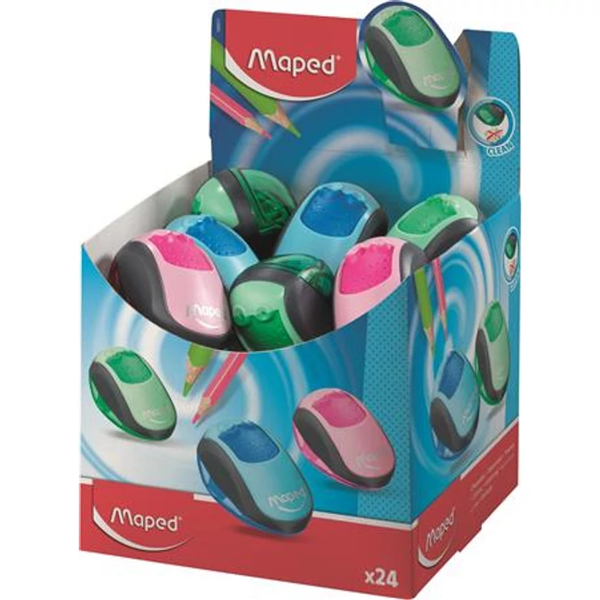 Hegyező display, kétlyukú, tartályos, MAPED 