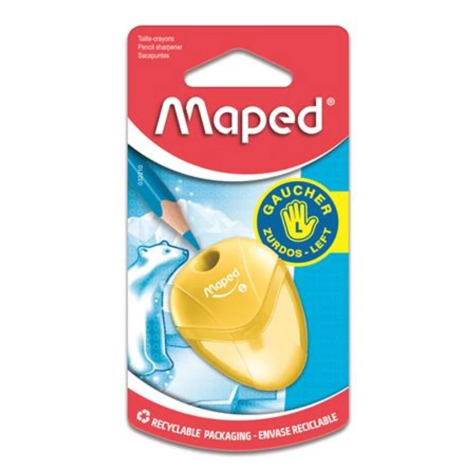 Hegyező, egylyukú, tartályos, balkezes, MAPED 