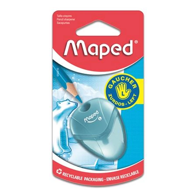 Hegyező, egylyukú, tartályos, balkezes, MAPED 