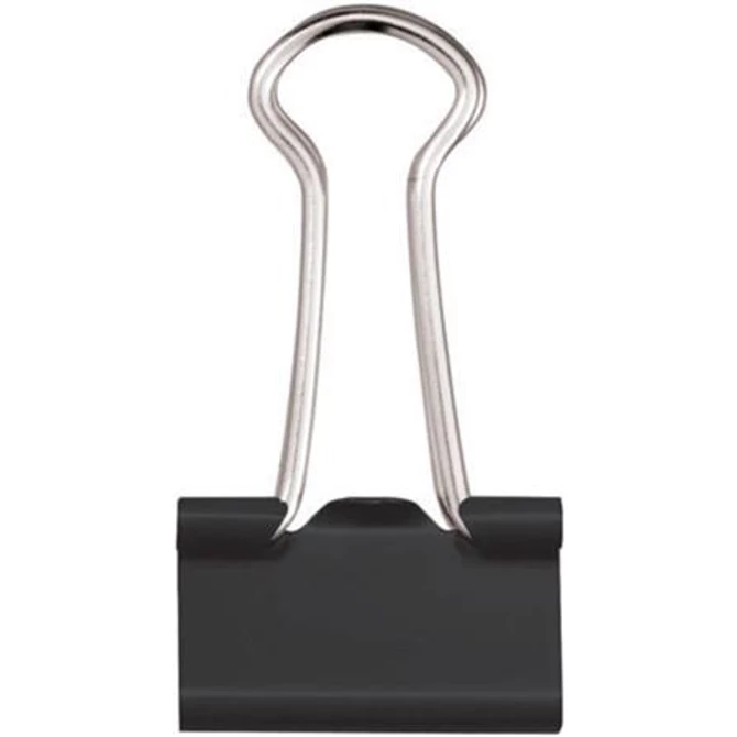 Bindercsipesz, 19mm, MAPED, vegyes színek, 10db/bliszt