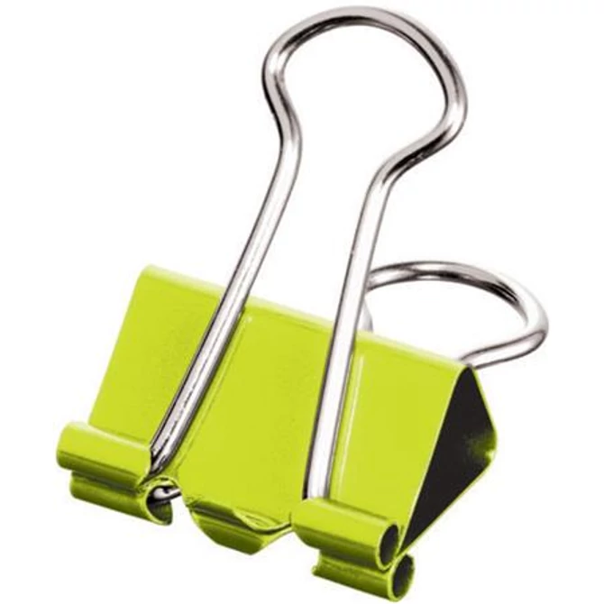 Bindercsipesz, 19mm, MAPED, vegyes színek, 10db/bliszt