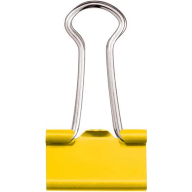 Bindercsipesz, 19mm, MAPED, vegyes színek, 10db/bliszt