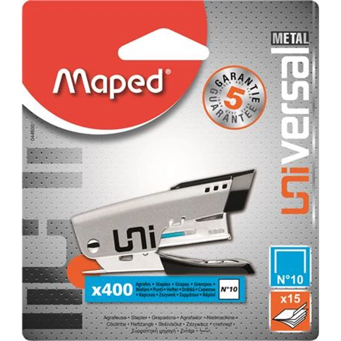 Tűzőgép, No. 10, 15 lap, MAPED 