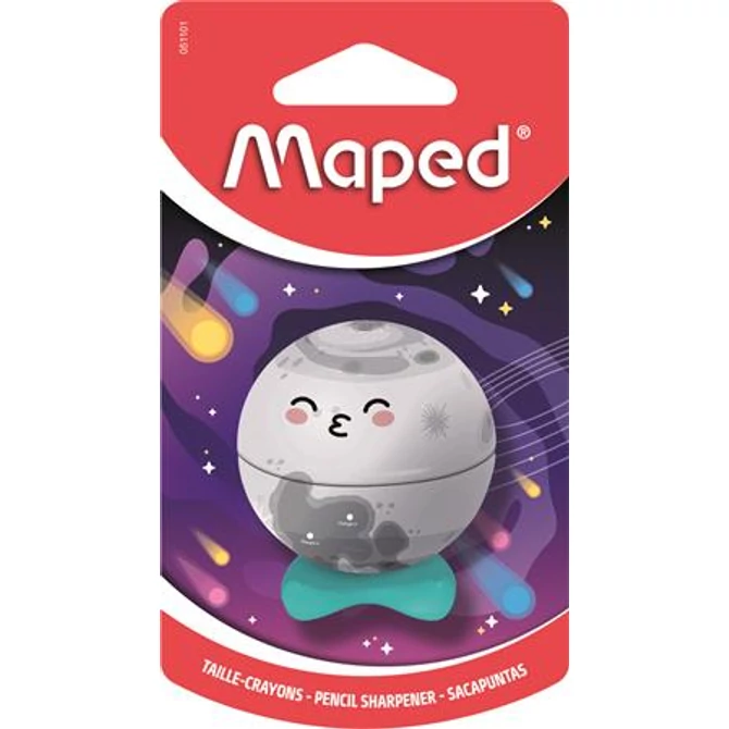 Hegyező, egylyukú, tartályos, MAPED „Planet”, bolygók, vegyes minták