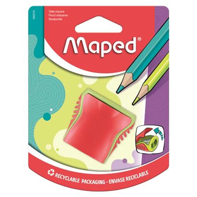 Hegyező, kétlyukú, tartályos, MAPED 