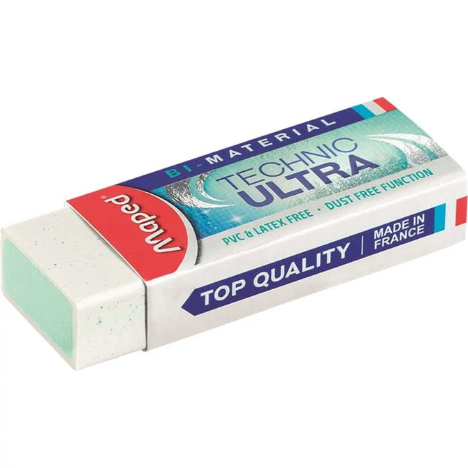 Radír display, papírtokkal, 20 db, MAPED 