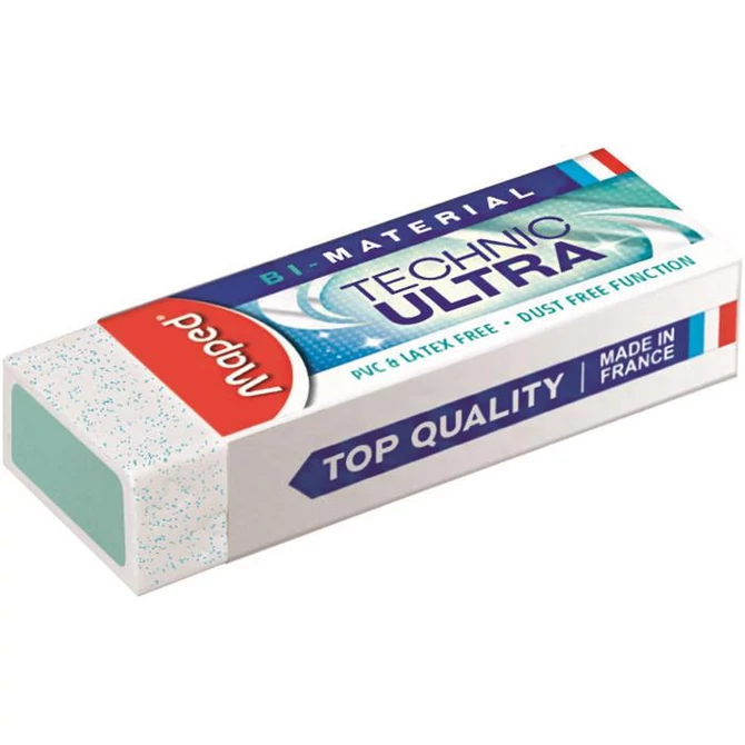 Radír display, papírtokkal, 20 db, MAPED 